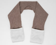 Load image into Gallery viewer, Baby Scratch Mitts that actually stay on - Made of super comfortable, breathable, antibacterial material that can be rewashed many times Special design that stays on snugly, opens up for play and allows parents to easily take it off Protect your baby from scratching, hair pulling, thumb-sucking and more 100% silk outer layer provides the best protection for your baby's skin